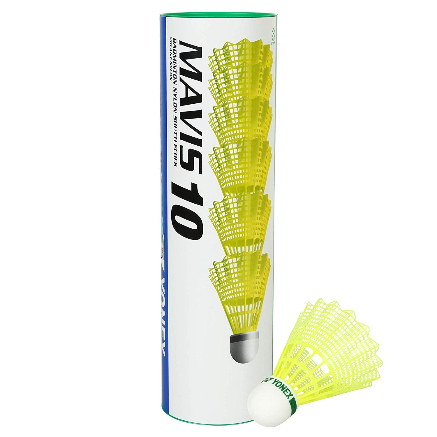 Badminton Shuttlecock Pack of 10 Feather Shuttle Cock