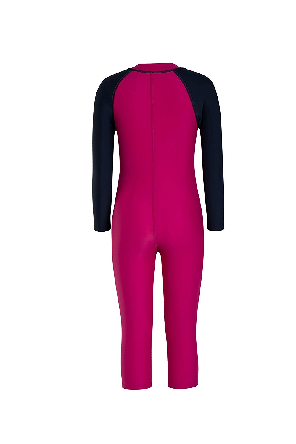 Speedo Tots Swimwear Color Block All-in-1 Suit (Electric Pink/Navy) - Best Price online Prokicksports.com