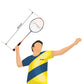 Li-Ning G-TEK 2020 (Strung) Badminton Racquets with Free Full Cover Blend, (Black/Orange) - Best Price online Prokicksports.com