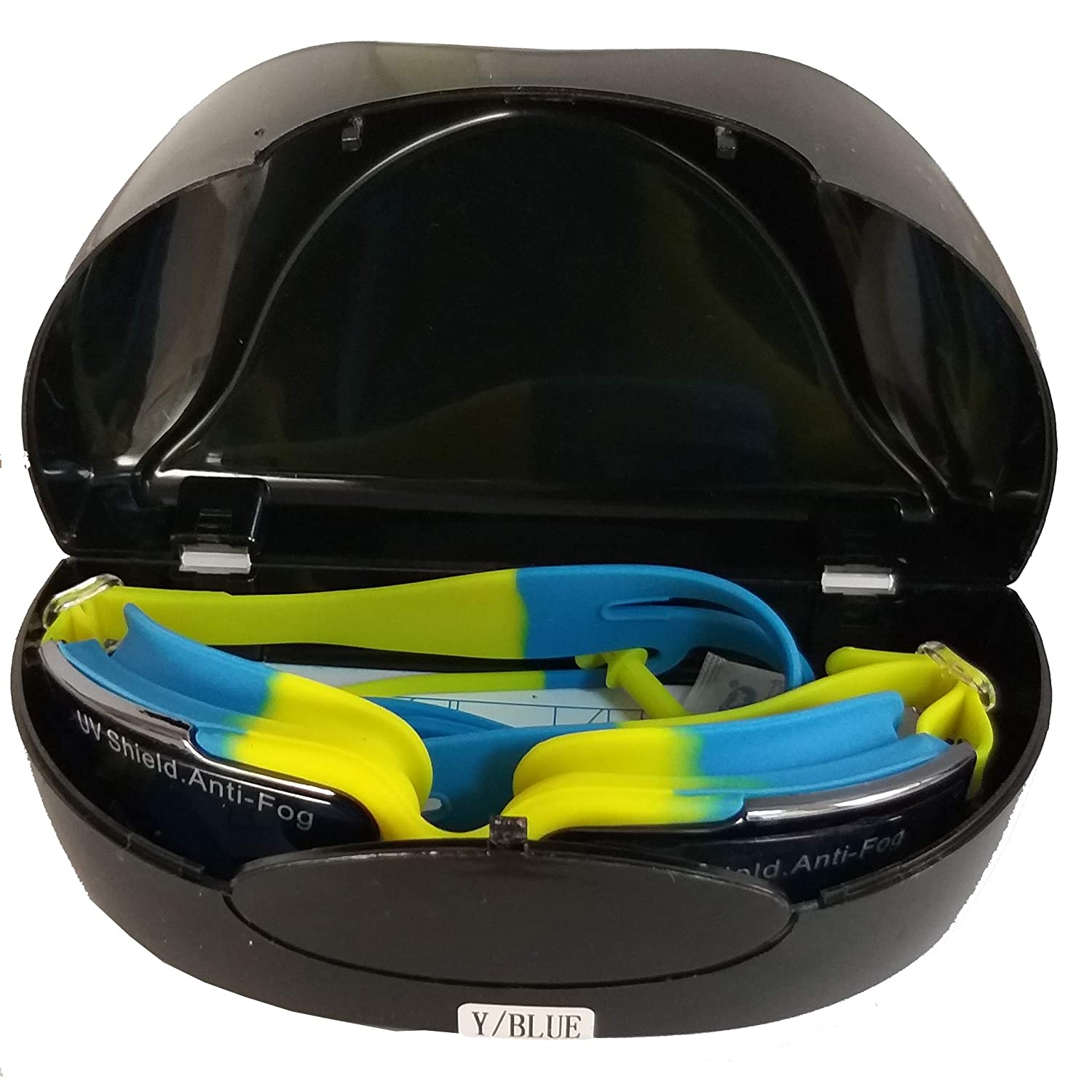Konex CI-8311 Swimming Goggle, Yellow/Blue - Best Price online Prokicksports.com