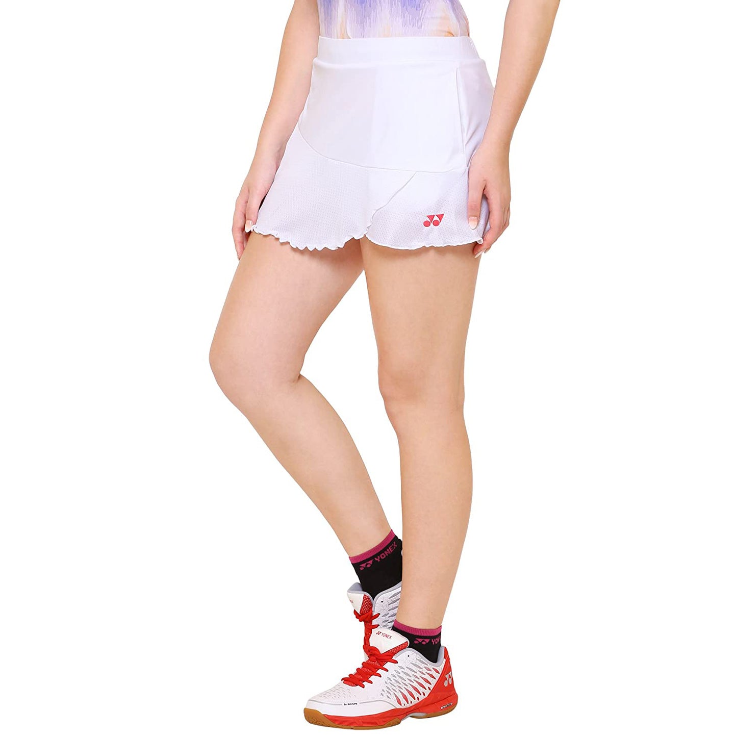 Yonex 26027 Skirt for Women, White - Best Price online Prokicksports.com