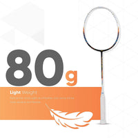 Li-Ning Air Force 80 Lite Carbon Fibre Badminton Racket - Best Price online Prokicksports.com