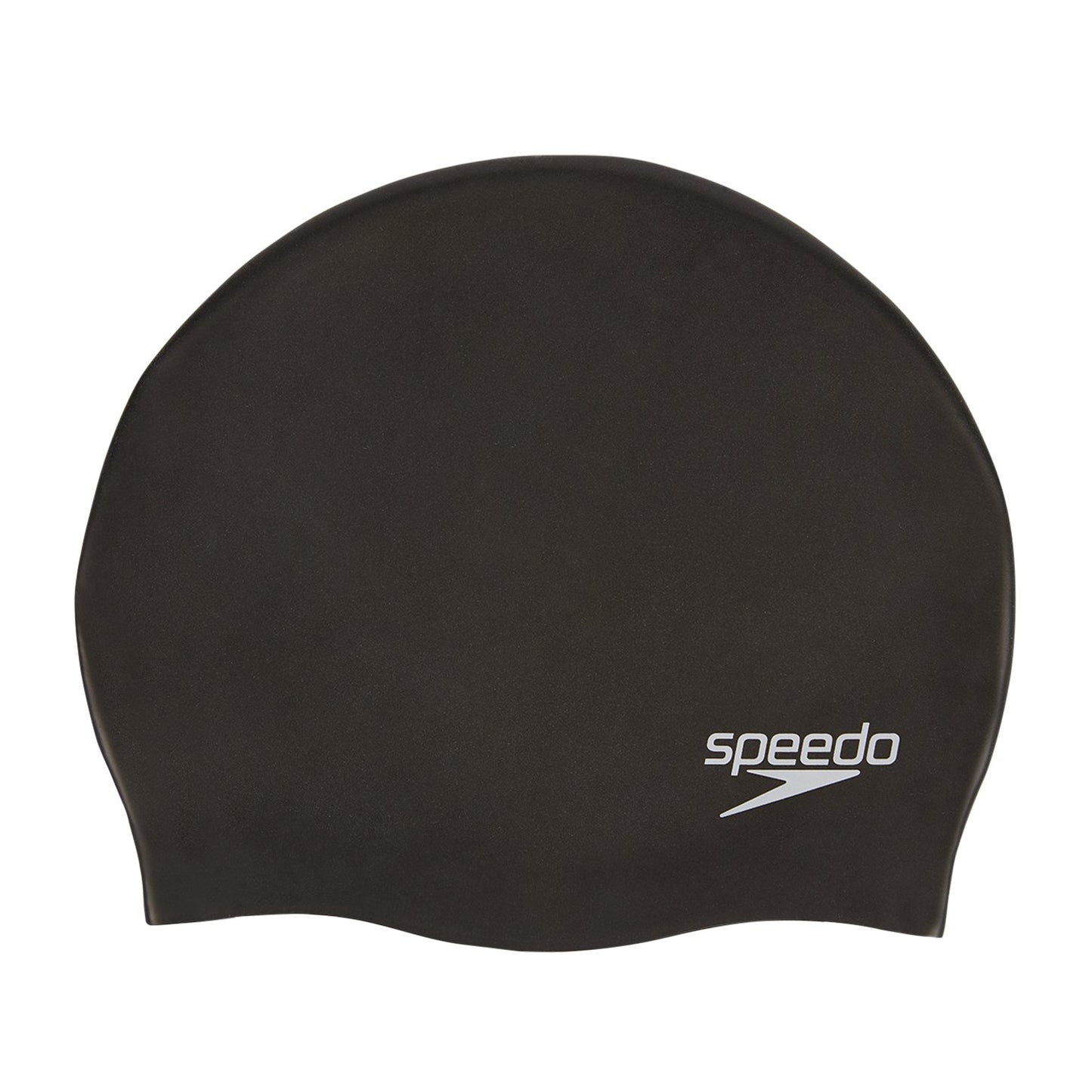Speedo Plain Moulded Silicone Swimming Cap, Free Size (Black/Gold) - Best Price online Prokicksports.com