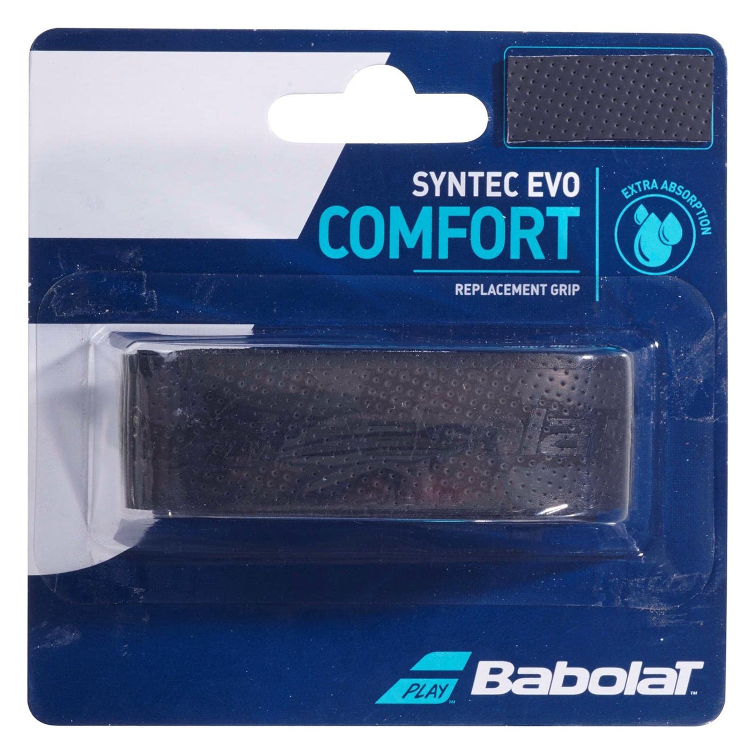 Babolat Syntec EVO X1 Pure Tennis Grip, Black - Best Price online Prokicksports.com