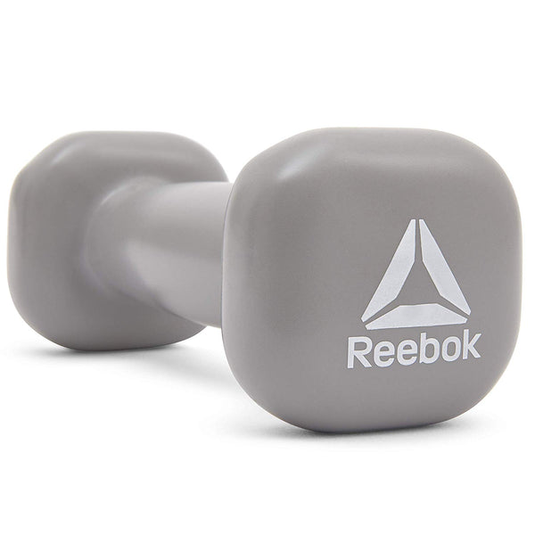 Reebok Single Dumbbell - 1 KG (Grey)