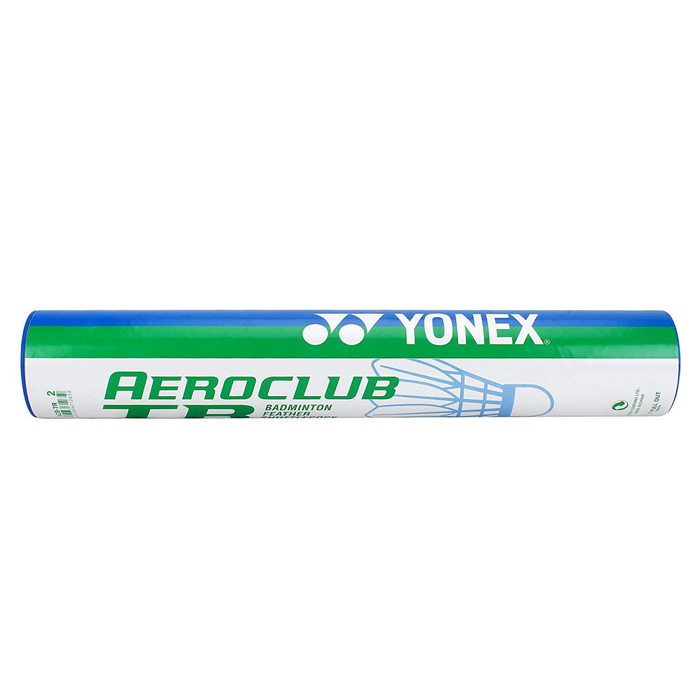 Yonex Aeroclub TR Badminton Feather Shuttlecock – 12 Pieces (Pack of 1) - Best Price online Prokicksports.com