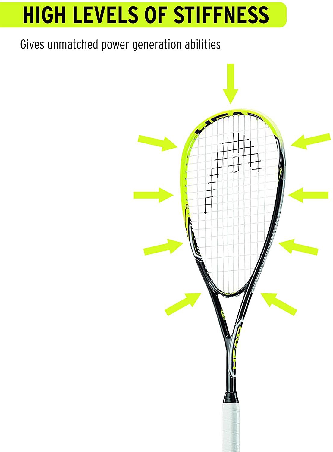 HEAD AFT Blast 2.0 Squash Racquet - Black/Lime - Best Price online Prokicksports.com