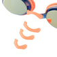Speedo 811325B987 Blend Vengeance Mirror Goggles, Kids (Orange/Blue) - Best Price online Prokicksports.com