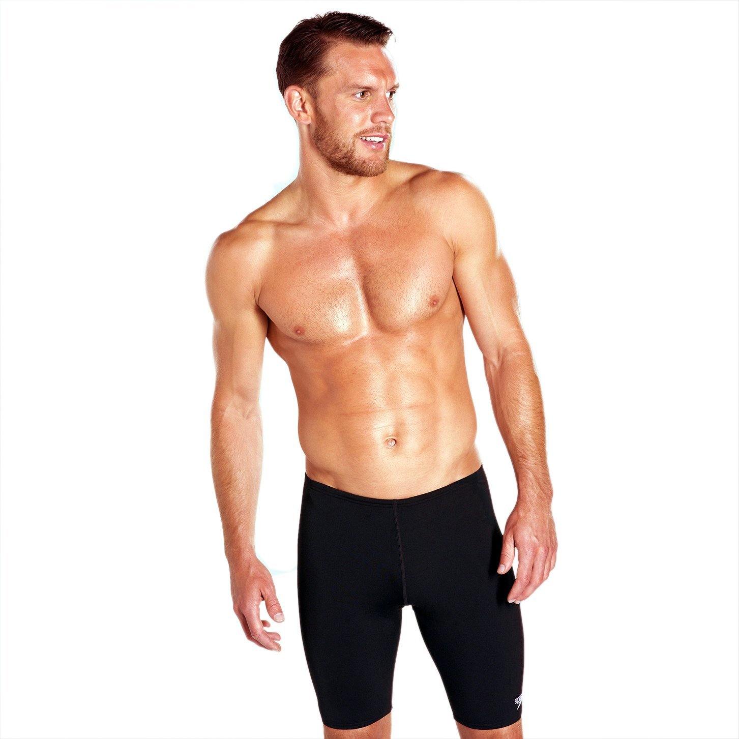 SPEEDO-EE-8007220012-30 Speedo Essential Endurance+ Men's Swimming Jammer Shorts - Oxide Grey - Best Price online Prokicksports.com