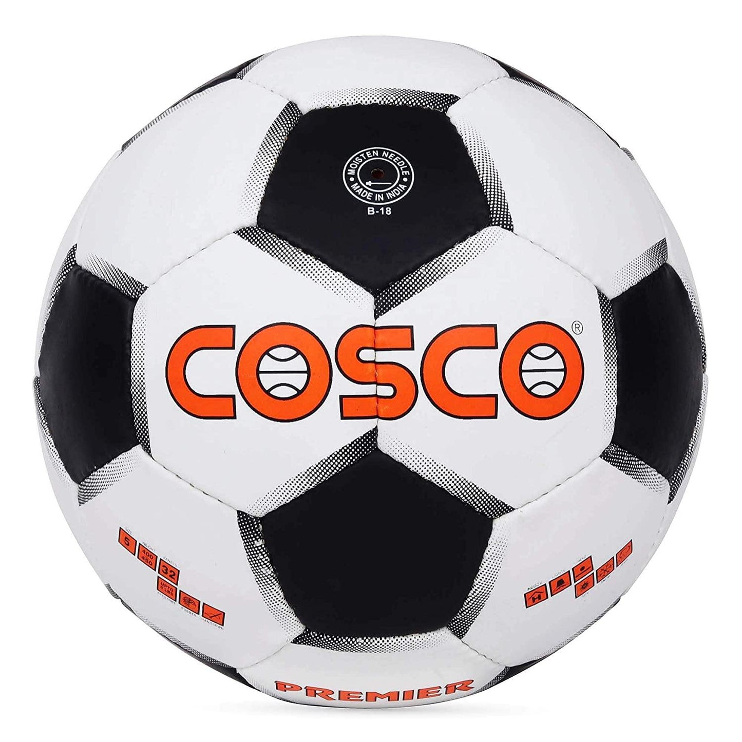 Cosco Premier Football - White/Black - Best Price online Prokicksports.com