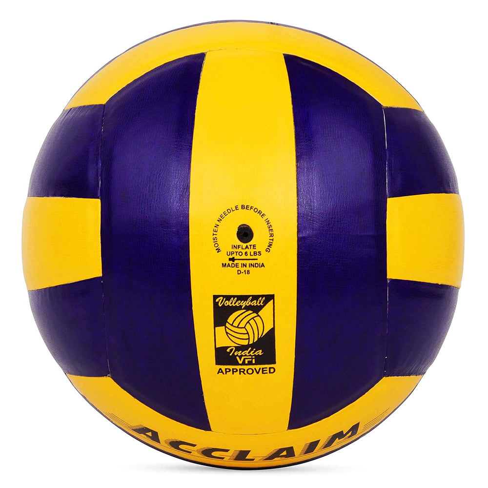 Cosco Acclaim Volleyball, Size 4 (Yellow/Blue - Pack of 24) - Best Price online Prokicksports.com