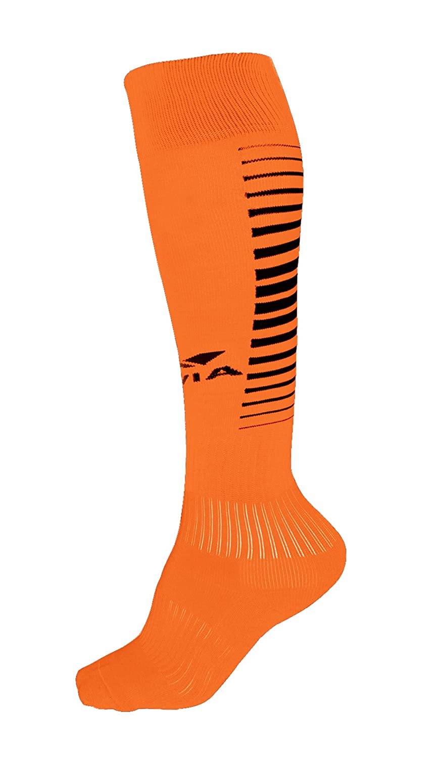 Nivia Encounter Football Socks - Orange/Black - Best Price online Prokicksports.com