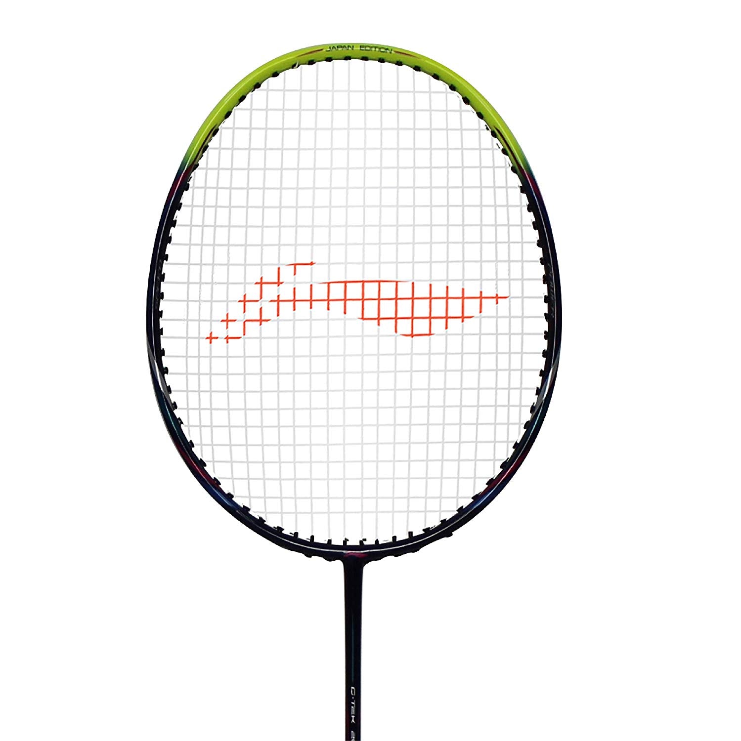 Li-Ning G-TEK 2020 (Strung) Badminton Racquets with Free Full Cover Blend, (Navy/Lime) - Best Price online Prokicksports.com