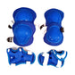 Prokick Protective Set - 2pcs knee pad, 2pcs elbow pad, 2pcs wrist pad, Blue - Best Price online Prokicksports.com