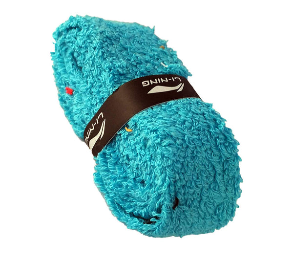 Li-Ning Cotton Single Layer Towel Grip for Badminton Racquet (Assorted)