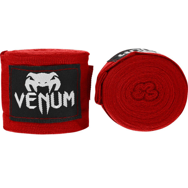Venum Kontact Boxing Hand Wraps, 4 Mtrs - Red
