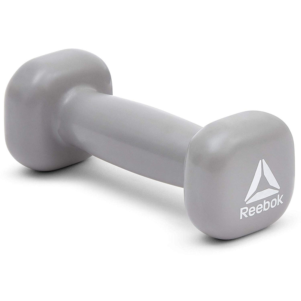 Reebok Single Dumbbell - 1 KG (Grey) - Best Price online Prokicksports.com
