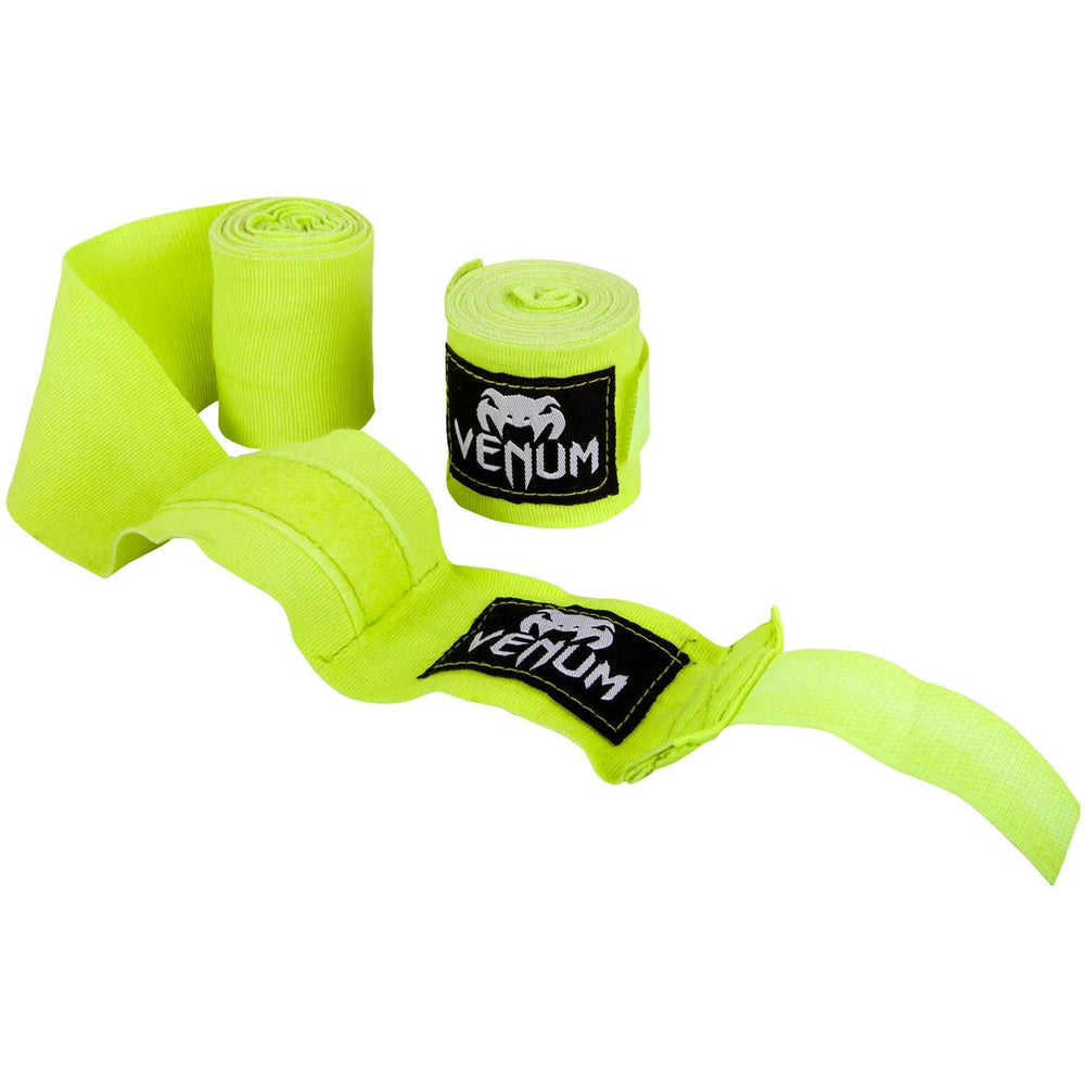 Venum Kontact Boxing Hand Wraps, 4 Mtrs - Neo Yellow - Best Price online Prokicksports.com