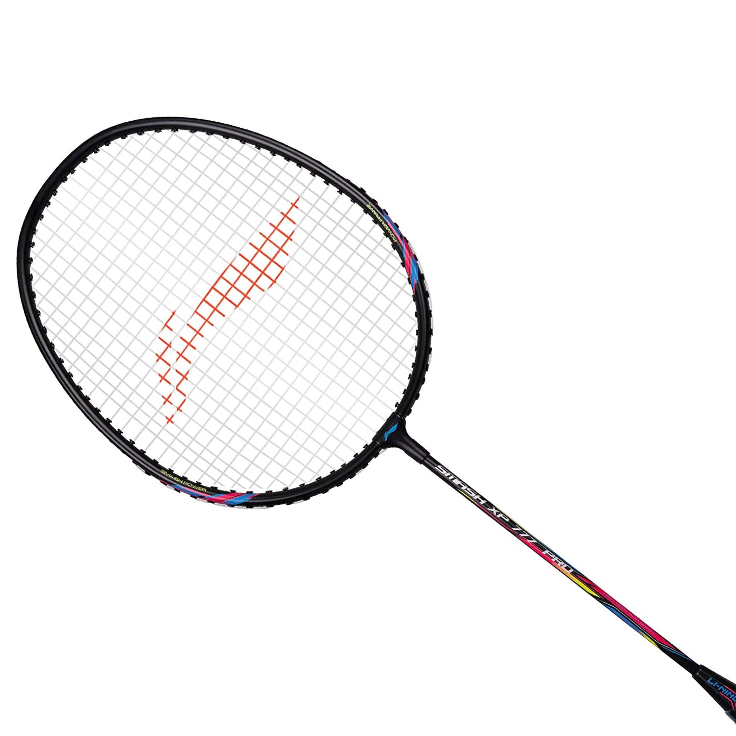 Li-Ning XP 777 PRO Strung Badminton Racket with Free Head Cover, Black/Pink - Best Price online Prokicksports.com