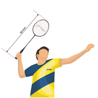 Li-Ning Super Series 2020 - (Strung) Graphite Badminton Racquet - Black/Orange - Best Price online Prokicksports.com