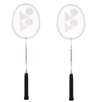 Yonex GR 303 I Badminton Rackets Set of 2 - White - Best Price online Prokicksports.com