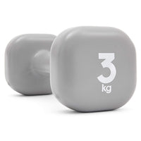 Reebok Unisex Dumbbells, Grey - 3 KG (Single Piece) - Best Price online Prokicksports.com