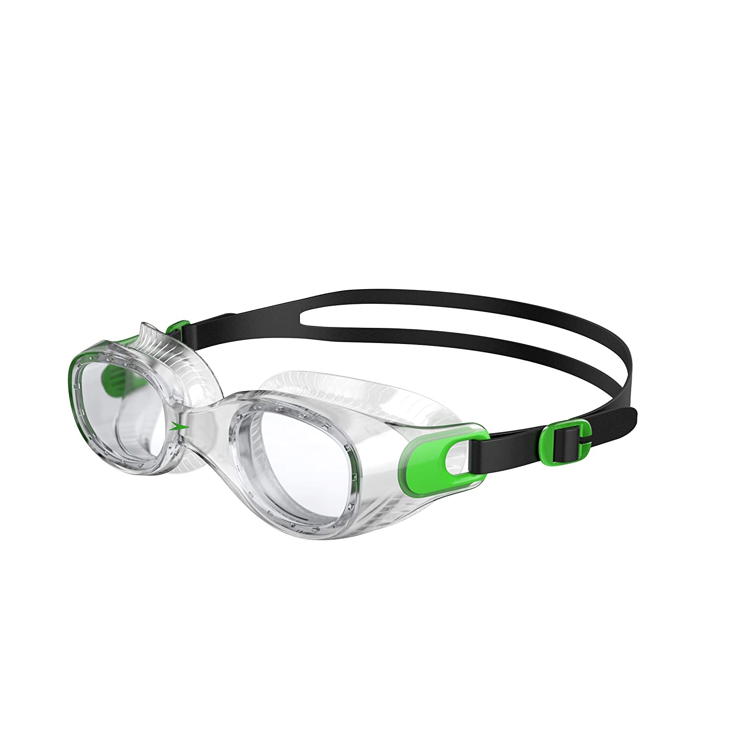 Speedo 810898B568 Futura Classic Goggles, Green/Clear - Best Price online Prokicksports.com