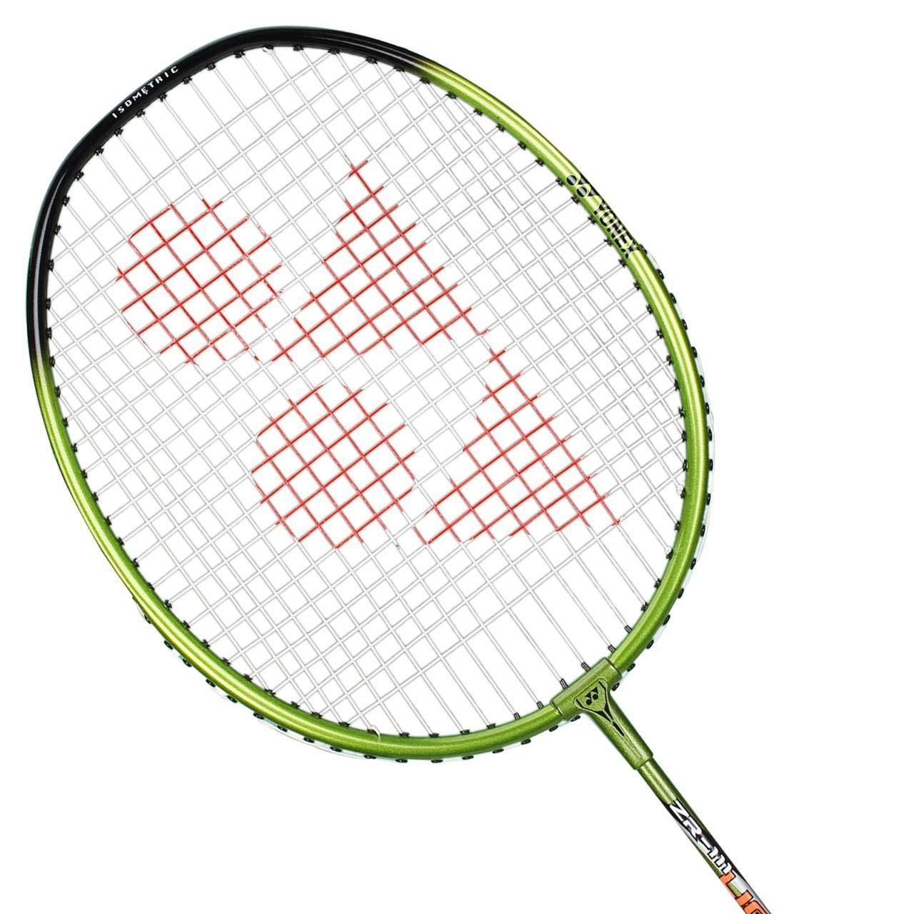 Yonex ZR 111 Light Strung Badminton Racquet, Lime (Full Cover) - Set of 2 Racquets - Best Price online Prokicksports.com