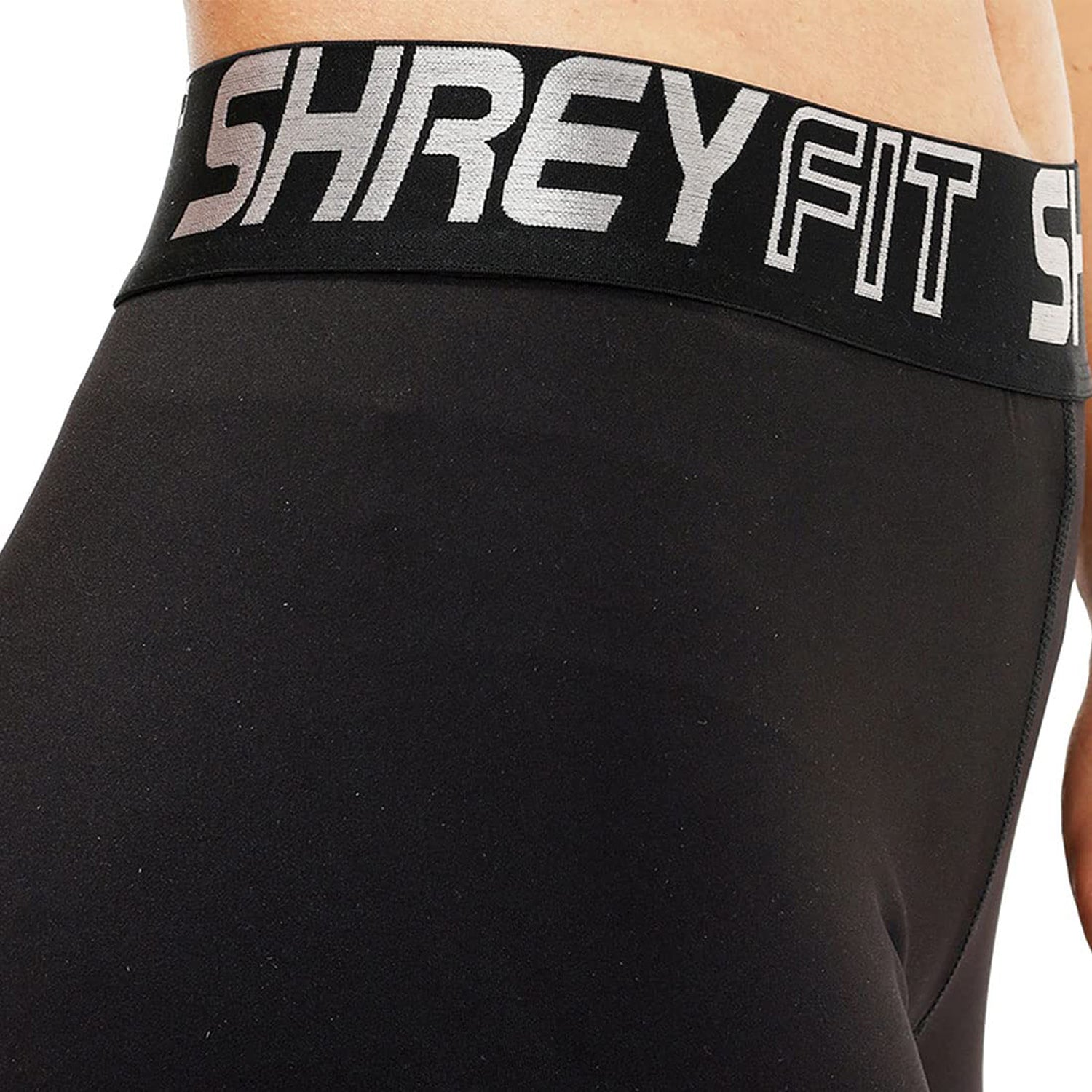 Shrey Snug Leggings, Black - Best Price online Prokicksports.com