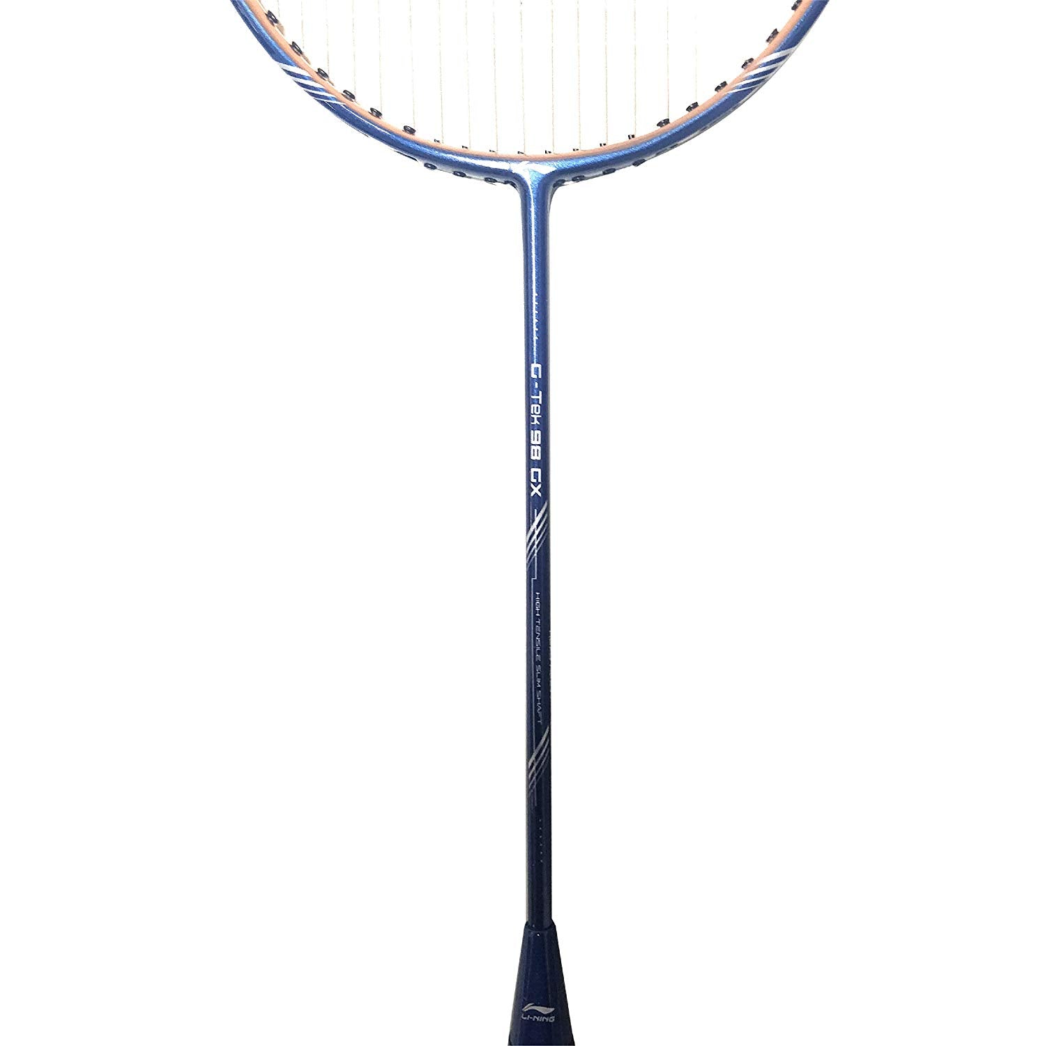 Li-Ning G-TEK 98 GX Graphite Strung Badminton Racquets (Navy/Gold)