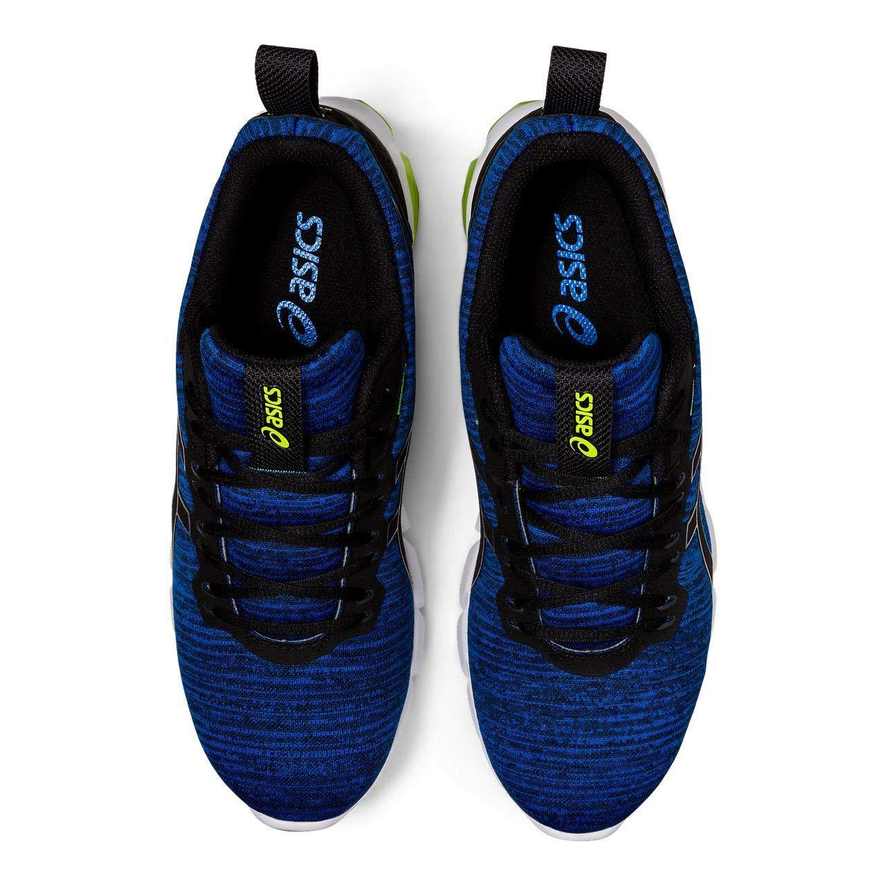 ASICS Men's Gel-Quantum 90 2 Street Sneakers Tuna Blue/Safety Yellow - Best Price online Prokicksports.com
