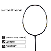 Li-Ning Windstorm 78 Plus Badminton Racquet - Best Price online Prokicksports.com