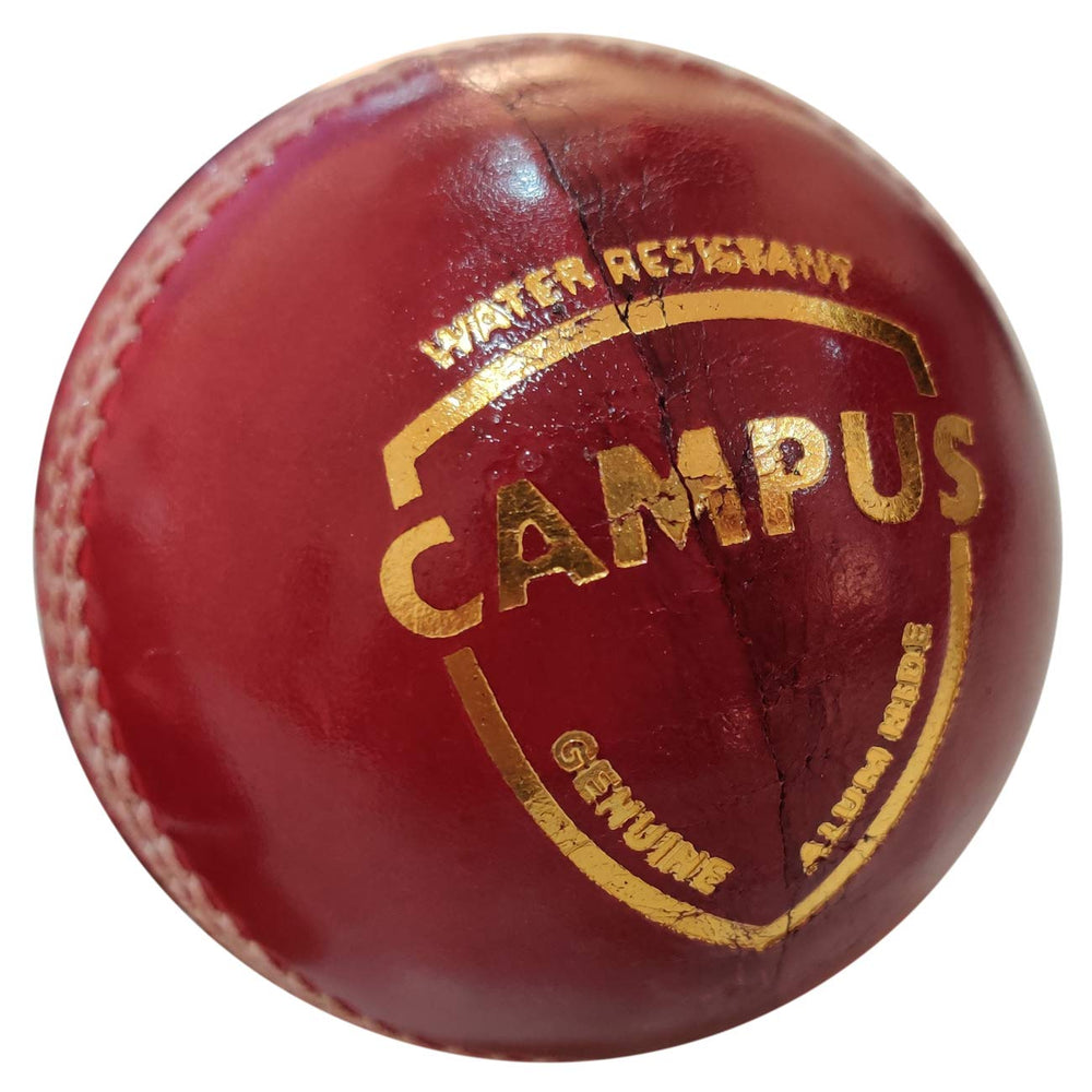 SG Campus Four Piece Leather Ball - Red - Best Price online Prokicksports.com