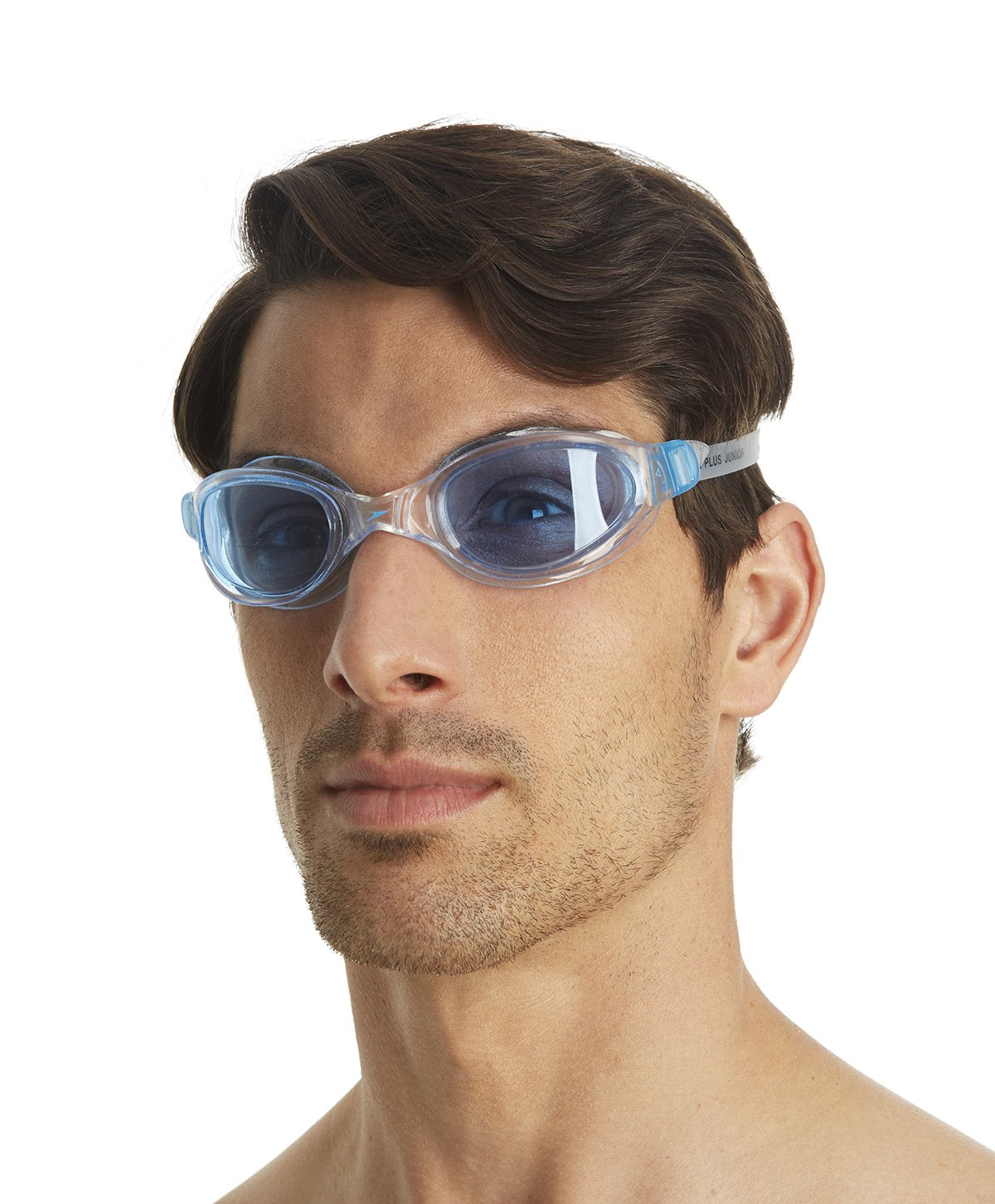 Speedo Unisex-Adult Futura Plus Goggles (Clear/Blue) - Best Price online Prokicksports.com