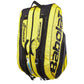 Babolat RHX12 Pure Aero Tennis Kitbag - Black/Yellow - Best Price online Prokicksports.com
