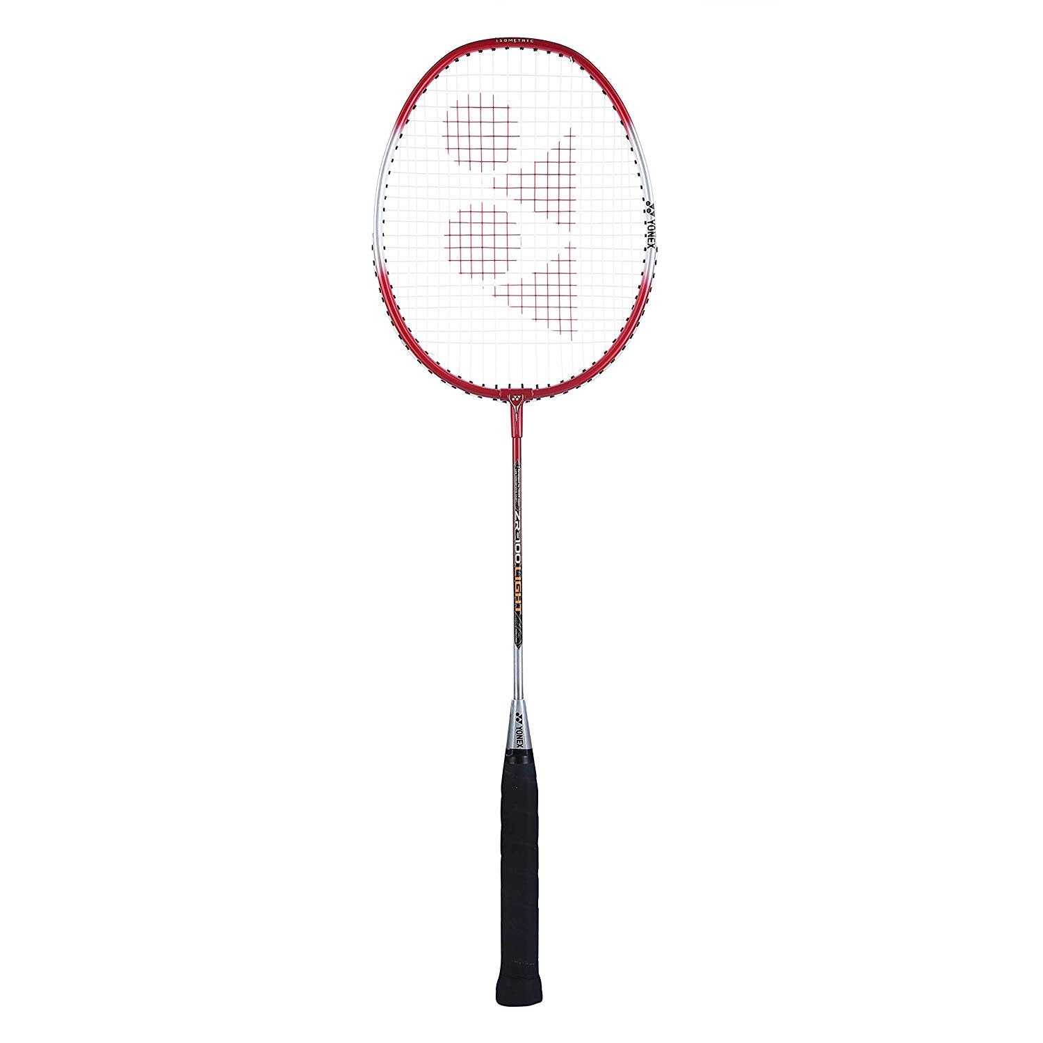 Yonex ZR 100 Light Aluminum Badminton Racquet Strung, Grip Size G4 (Red) - Best Price online Prokicksports.com