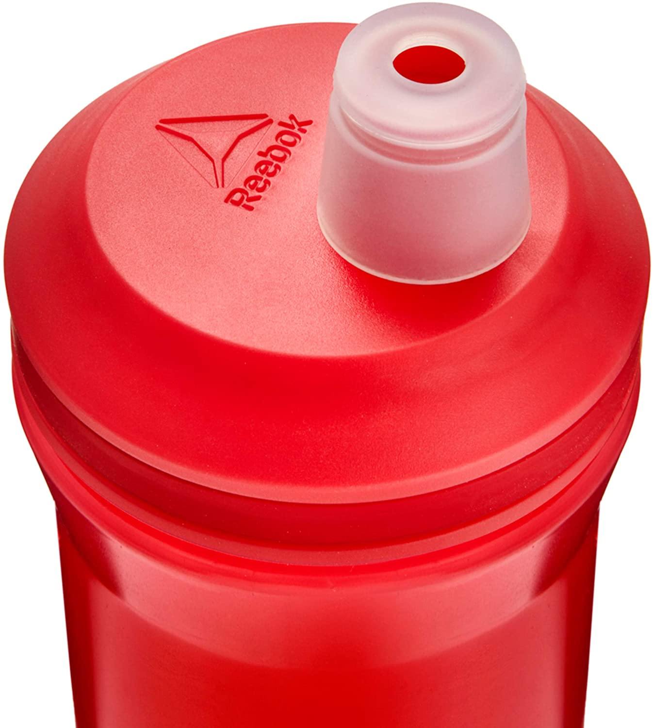 Reebok BPA-Free Water Bottle, Red, 650 mL - WF Athletic Supply