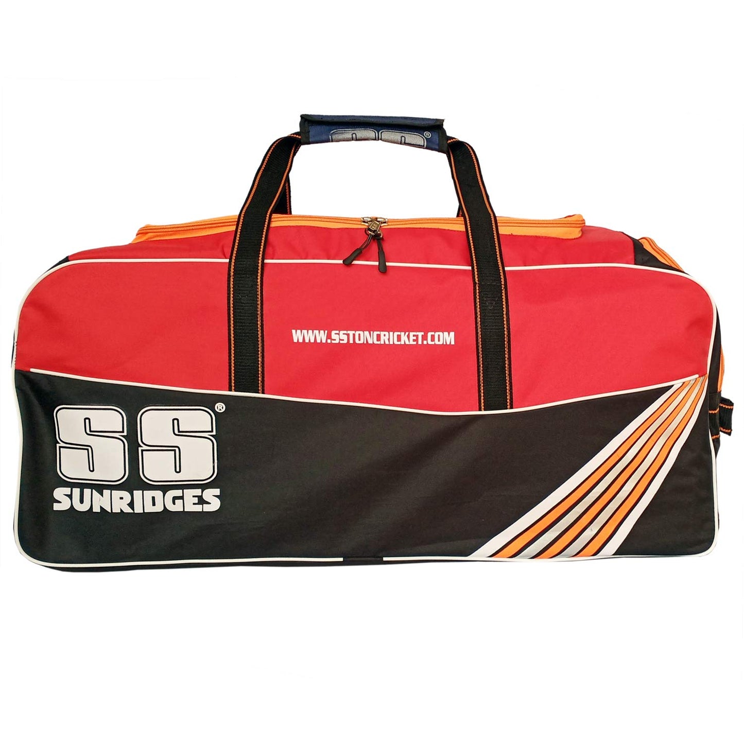 SS Blast Cricket Kit Bag with Wheels - Red/Black - Best Price online Prokicksports.com
