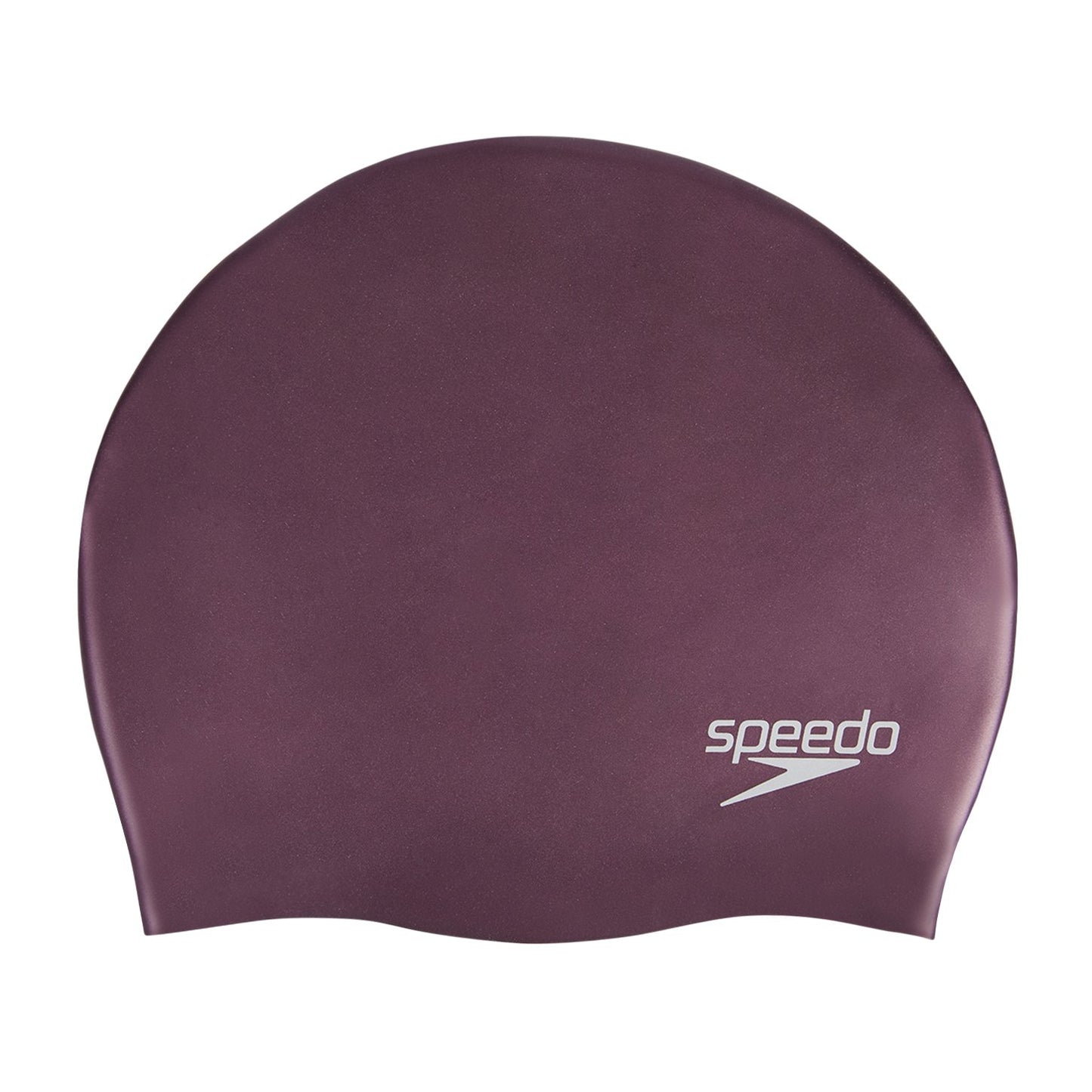 Speedo Unisex-Adult Plain Moulded Silicone Swimcap (Purple) - Best Price online Prokicksports.com