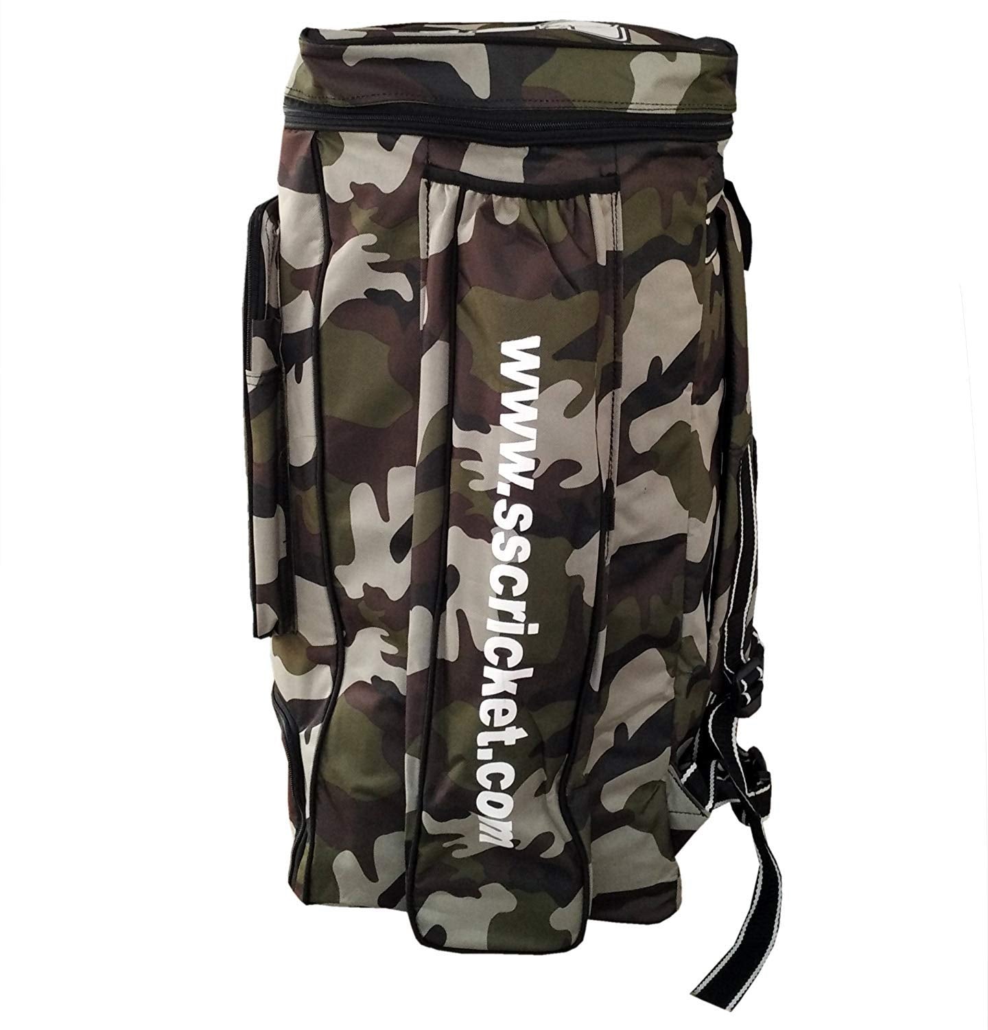 SS Cricket Kit Bag Camo Duffle (Green Camo) - Best Price online Prokicksports.com