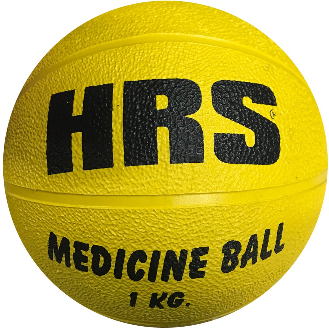 HRS Rubber Medicine Ball (without handle), Yellow - Best Price online Prokicksports.com