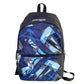 Prokick 30L Waterproof Casual Backpack | School Bag - Blue Grafitti - Best Price online Prokicksports.com