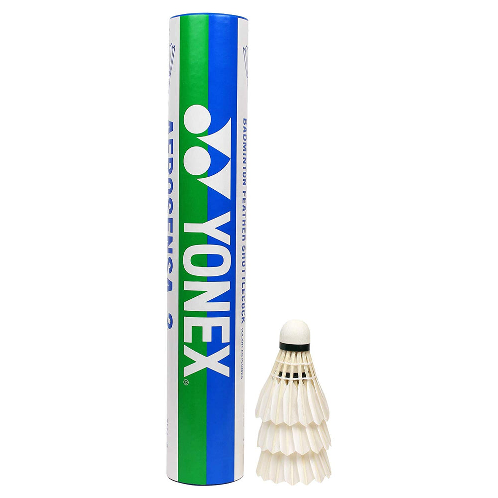 Yonex Aerosensa 2 Badminton Feather Shuttlecock – 12 Pieces (Pack of 1) - Best Price online Prokicksports.com