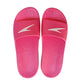Speedo Extra-Light Water Resistant Swimming Junior Slippers - Unisex (Electric Pink/White) - Best Price online Prokicksports.com