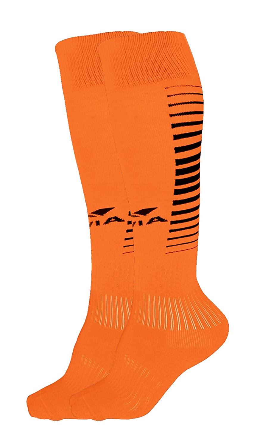 Nivia Encounter Football Socks - Orange/Black - Best Price online Prokicksports.com