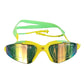 Konex CI-8311 Swimming Goggle, Yellow/Green - Best Price online Prokicksports.com