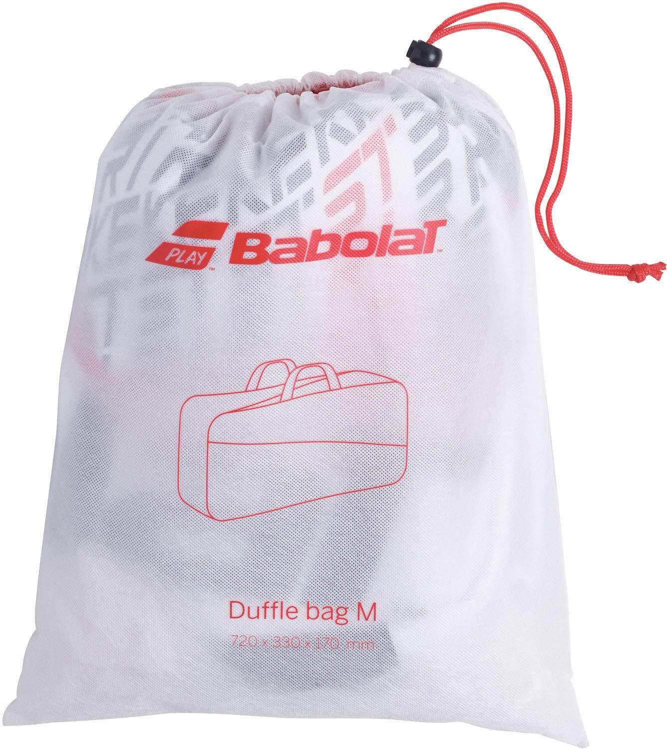 Babolat Duffle M Pure Strike Tennis Bag - White/Red - Best Price online Prokicksports.com