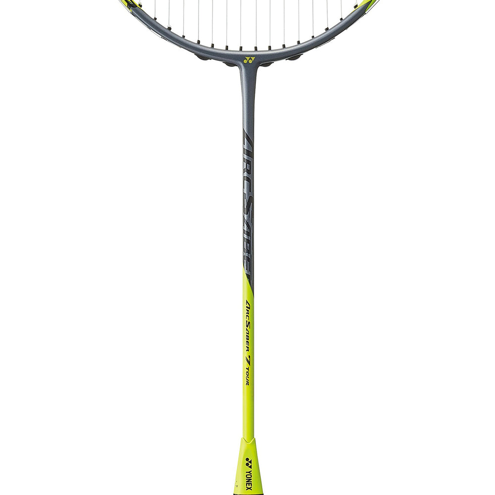 Yonex Arcsaber 7 Tour (4U5) Strung Badminton Racquet - Grey/Yellow - Best Price online Prokicksports.com