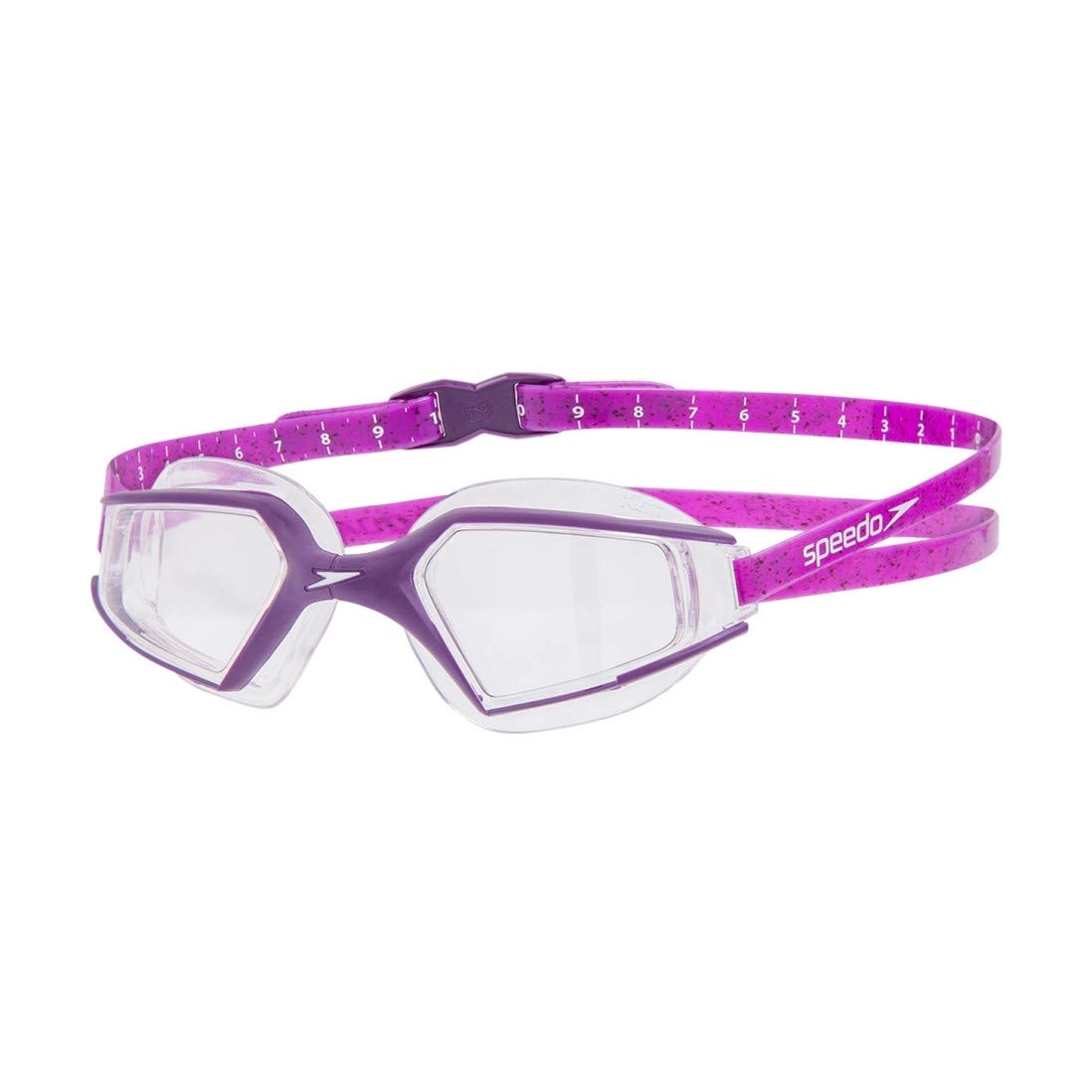 Speedo 811764C714 Aquapulse Max Goggle, 1SZ (Bramble/Aqua Splash/Clear) - Best Price online Prokicksports.com