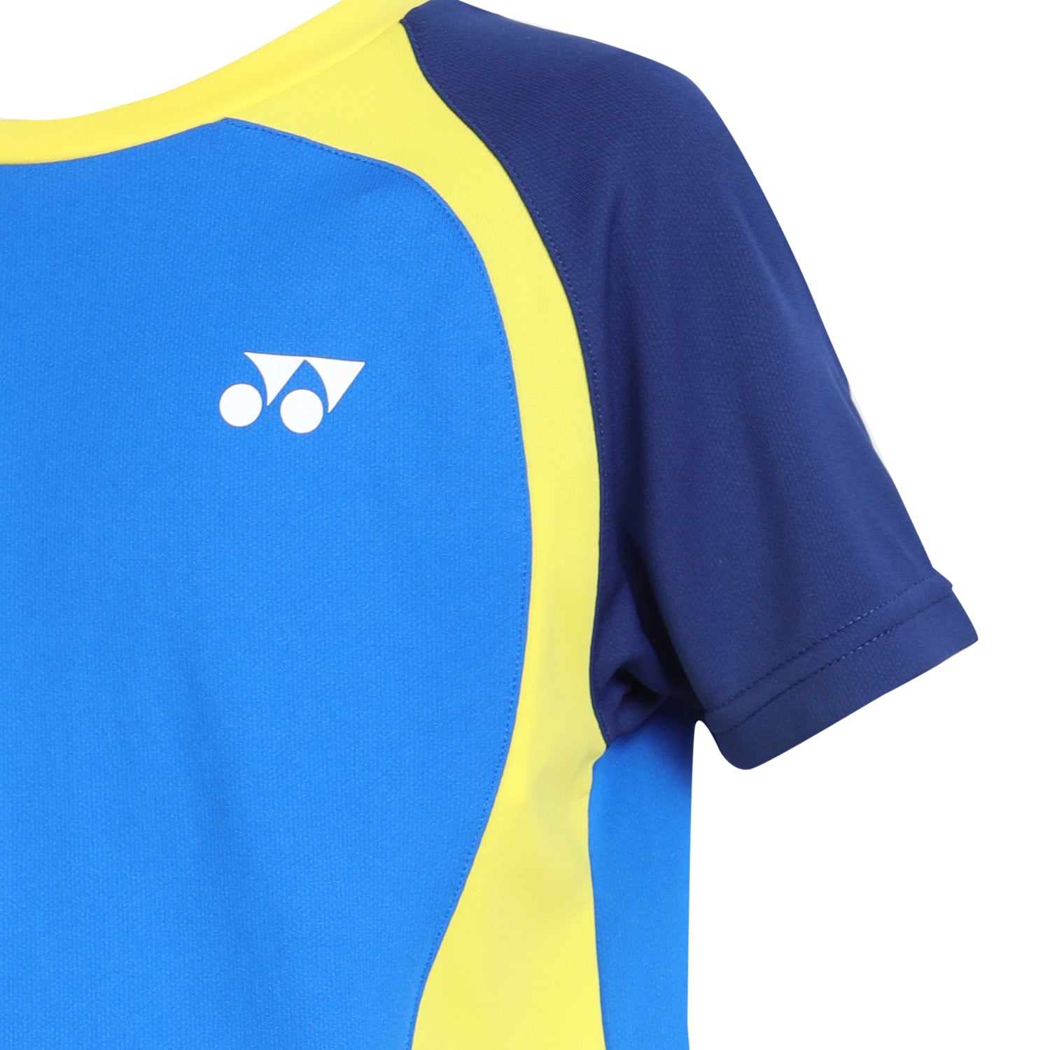Yonex 1597 Round Neck T-Shirt and Short set for Junior, Princess Blue - Best Price online Prokicksports.com